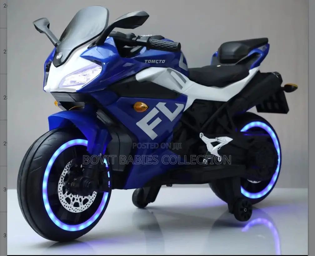 Kids Electric and Rechargeable Motorcycle With Music