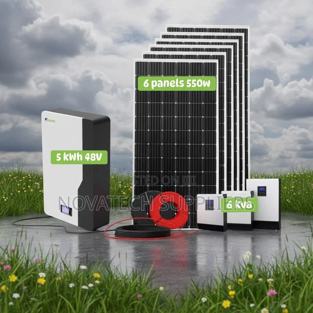 Heavy-Duty 5kwh 48v 100ah Hybrid Solar Power System