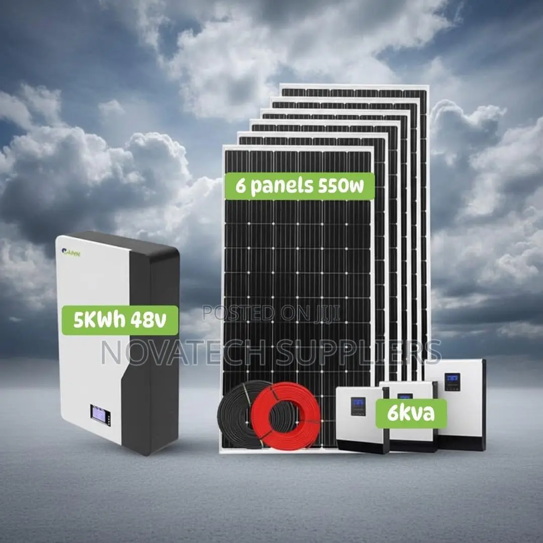 Ultimate 5kwh 48v 100ah Hybrid Solar Energy System