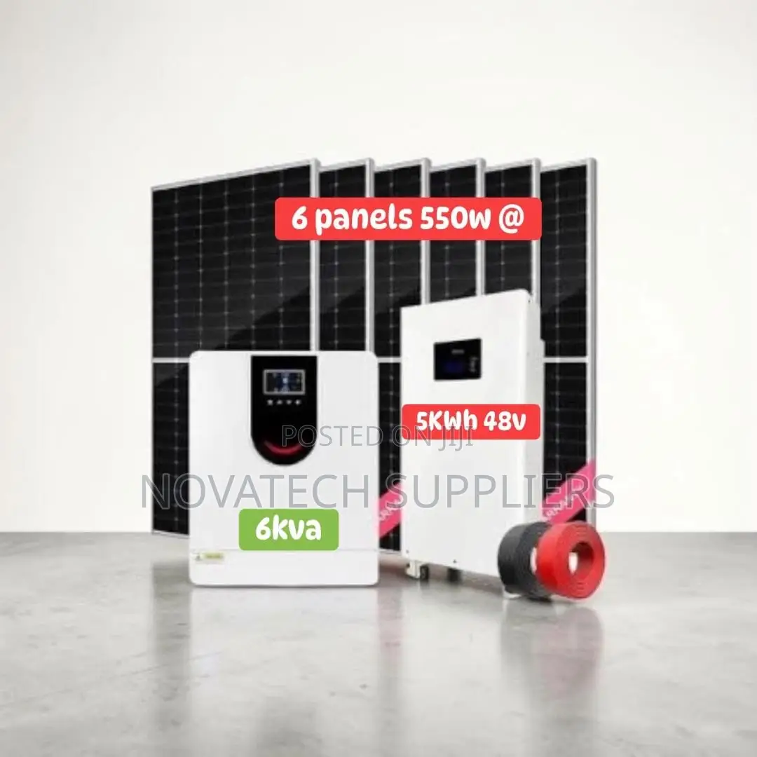 Ultimate 5kwh 48v 100ah Hybrid Solar Energy System