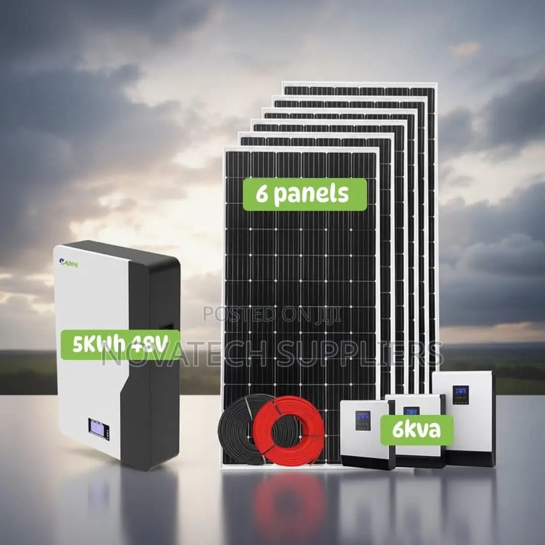 Ultimate 5kwh 48v 100ah Hybrid Solar Energy System
