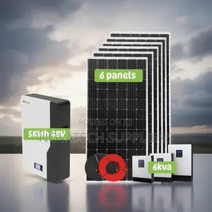 Ultimate 5kwh 48v 100ah Hybrid Solar Energy System