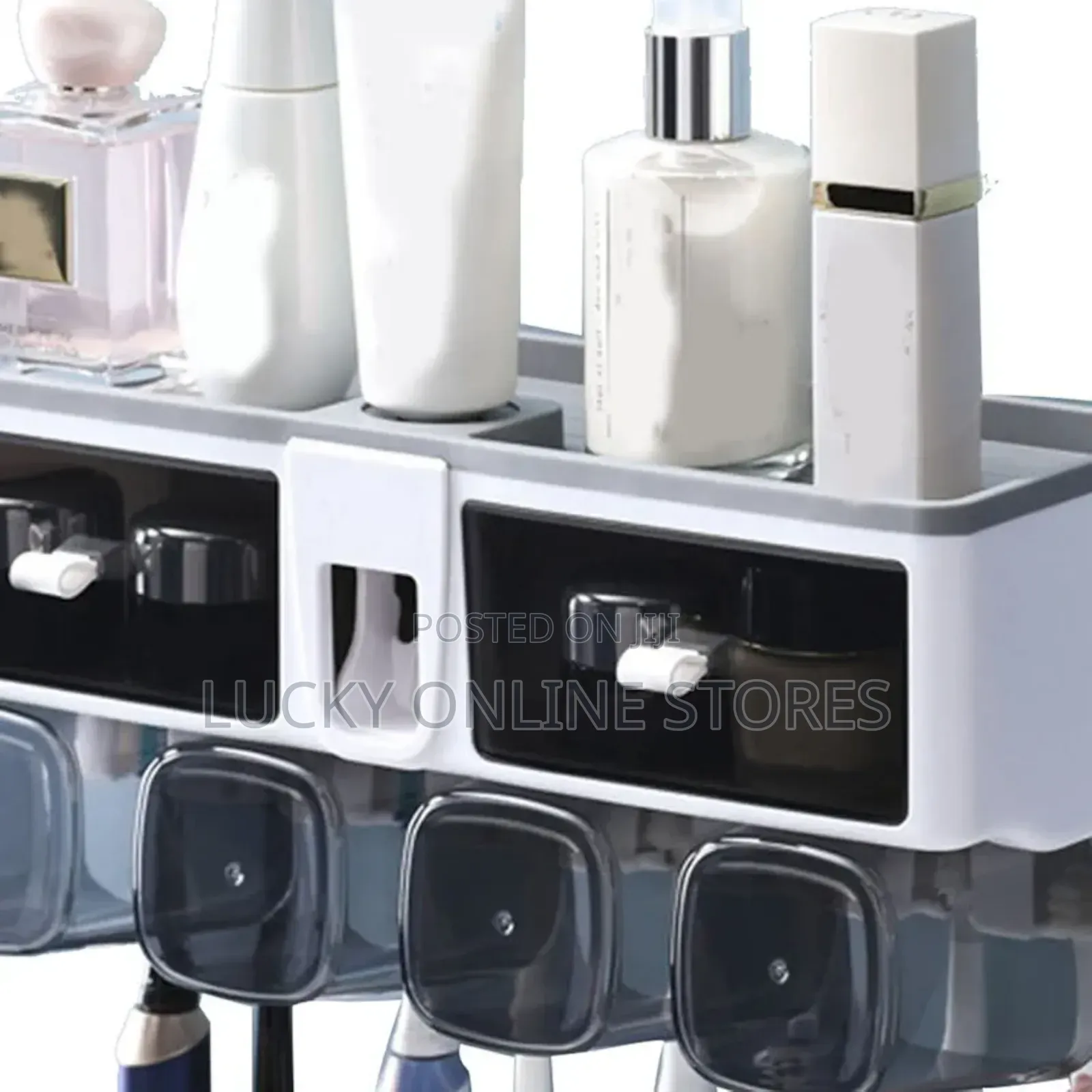 Multifunctional Wall Mounted Toothbrush Storage Rack