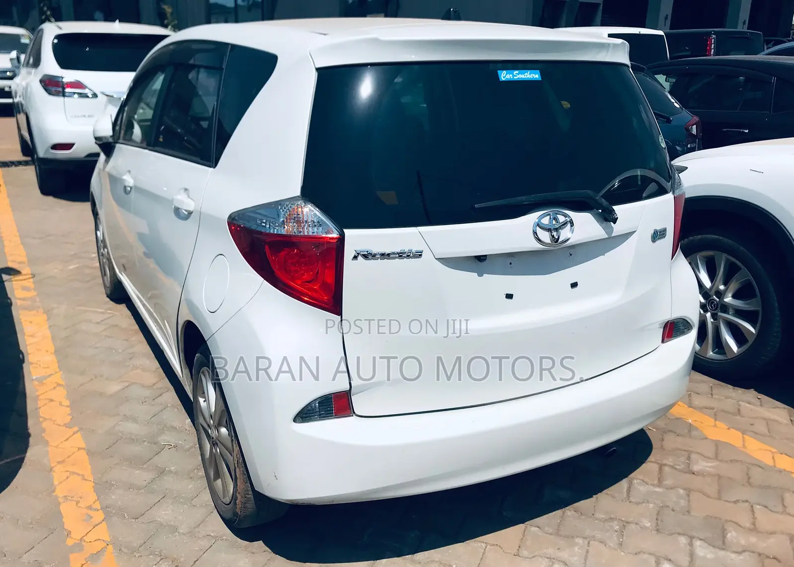 Toyota Ractis 1.5 AWD 2013 White