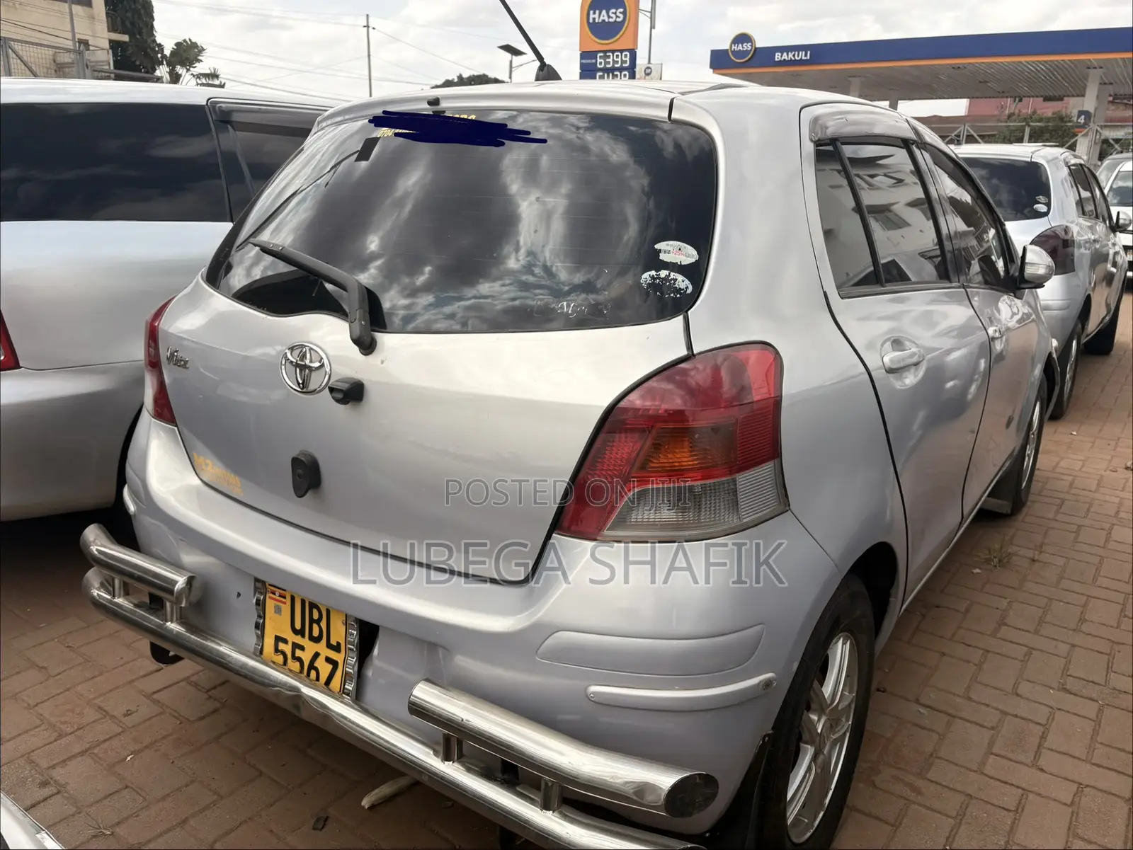 Toyota Vitz 2008 Silver