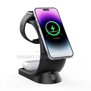 Recrsi 3-in-1 RGB Magnetic Wireless Charger – WLS-