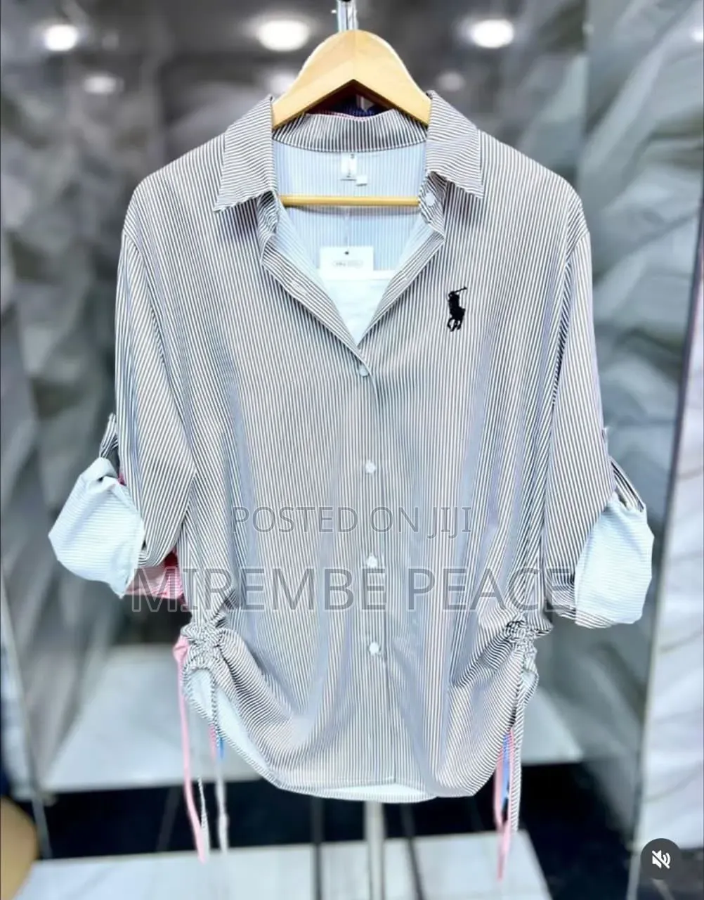 Strips Polo Shirts for Ladies