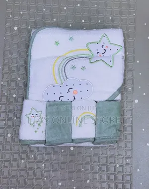 5-piece Hooded Baby Towel Set