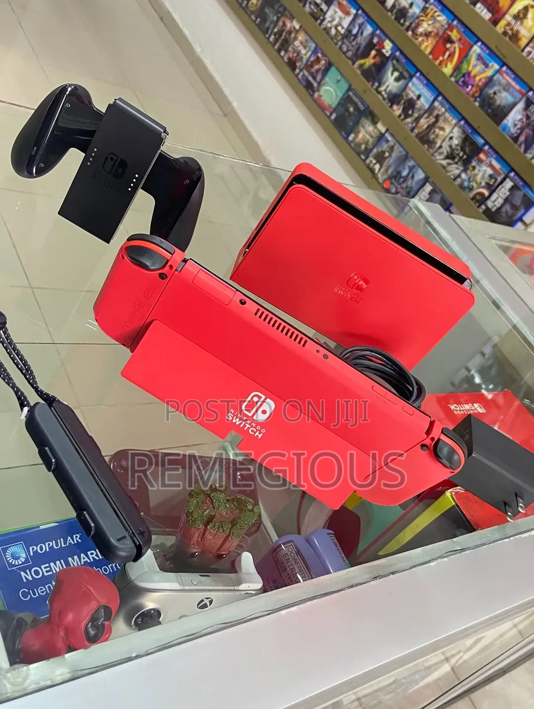 New Nintendo Switched Oled Full Set