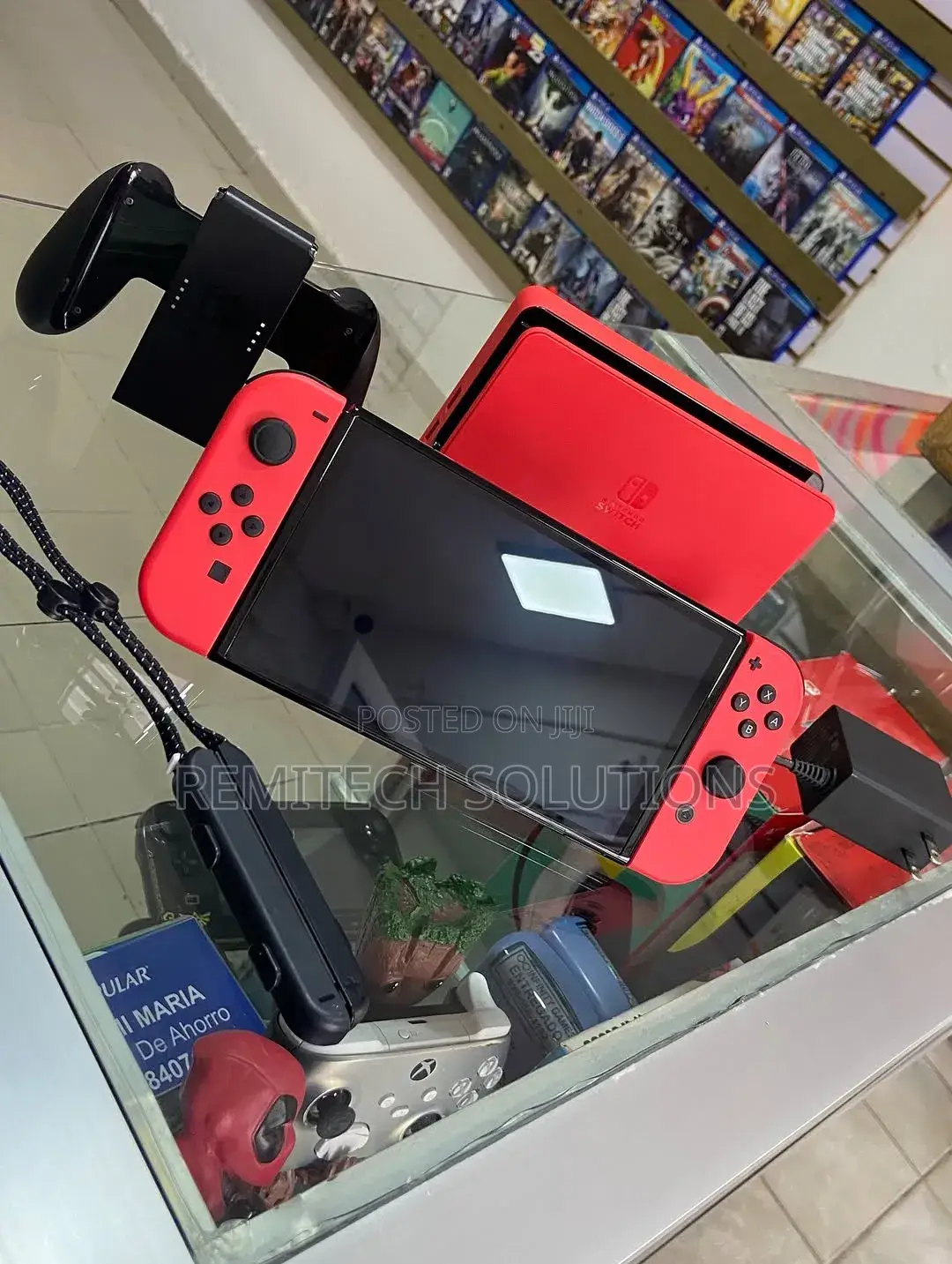 New Nintendo Switched Oled Full Set