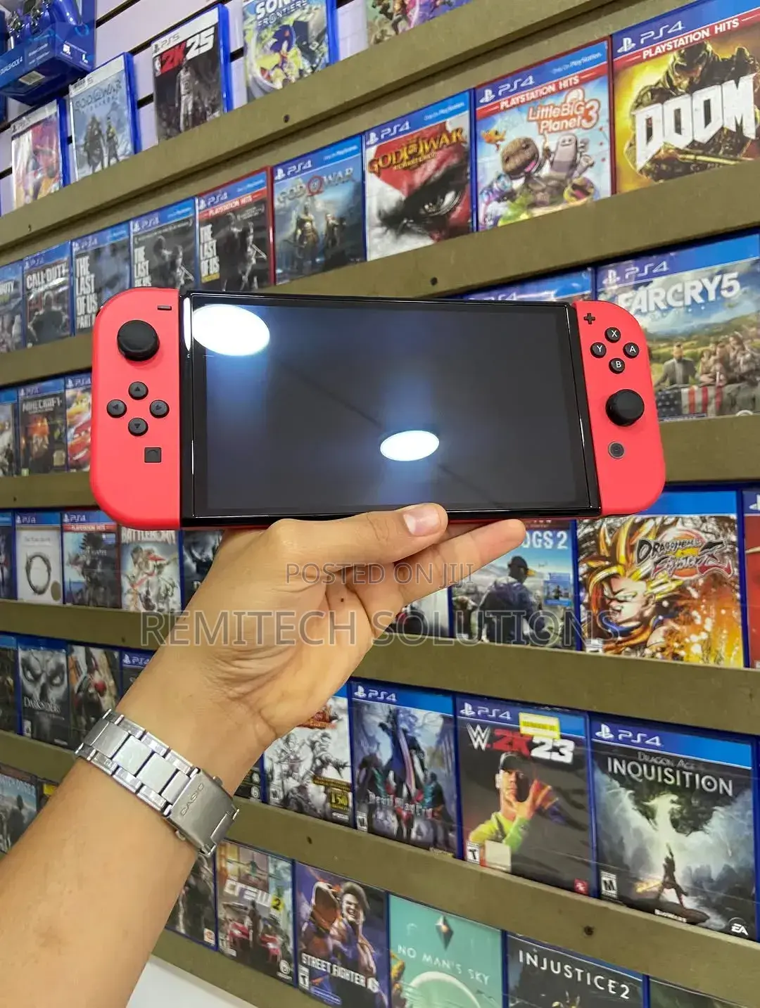 New Nintendo Switched Oled Full Set