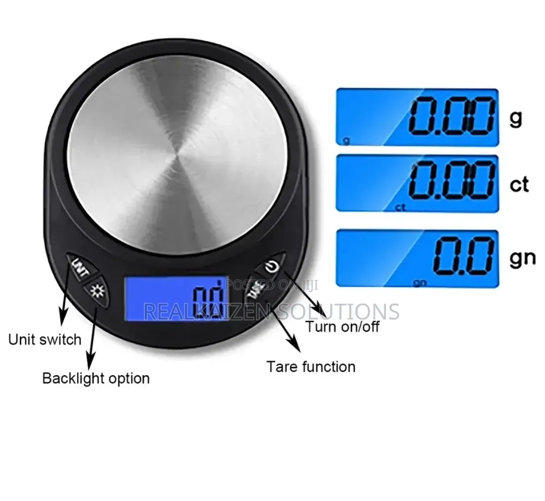 High Precision Digital Portable Jewelry Scale 750g