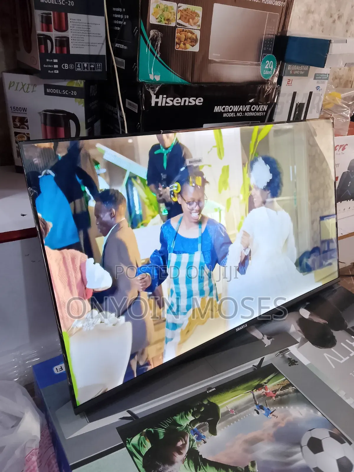 43" Smart-X Android Smart Tv With Inbuilt Free to Air Decoder