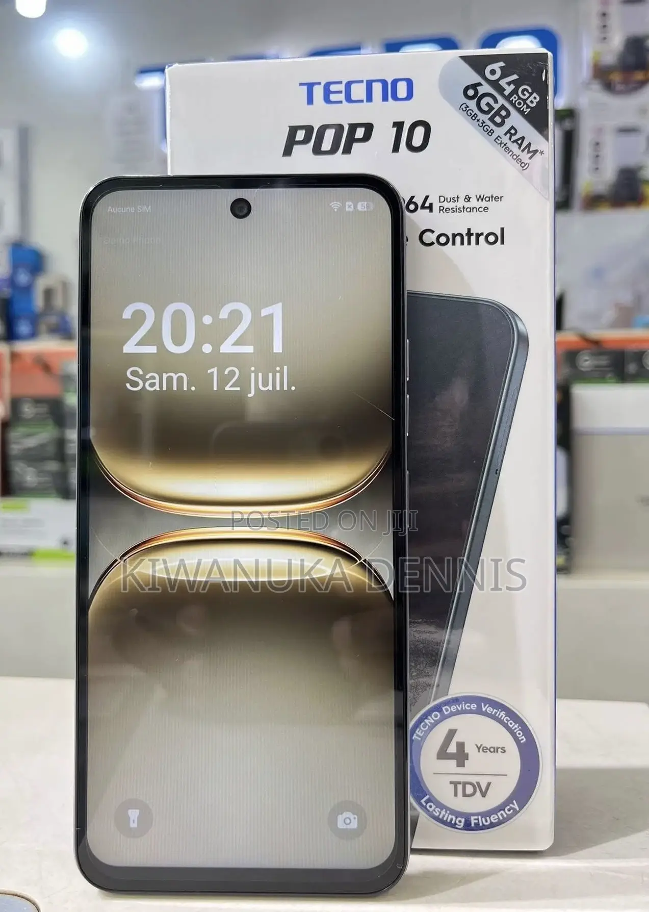 New Tecno Pop 10 128 GB Blue