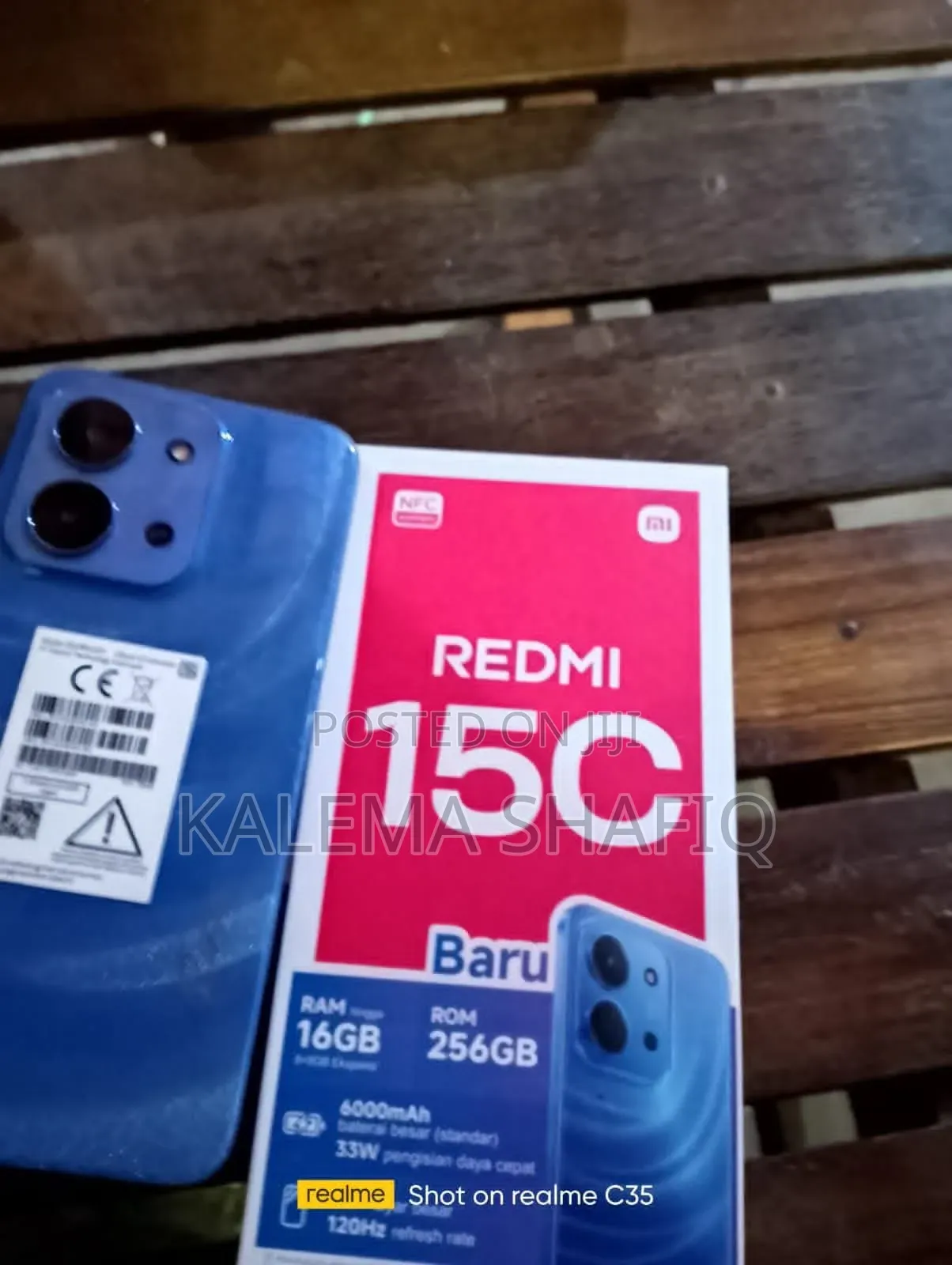 New Xiaomi Redmi 15C 4G 256 GB Blue