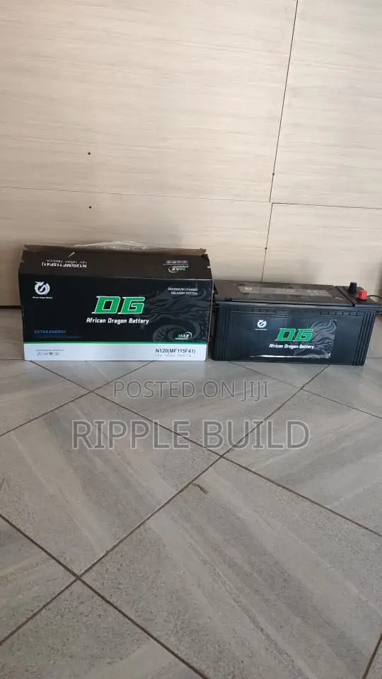 N120 120ah Maintenance Free Car Battery Dg African Dragon