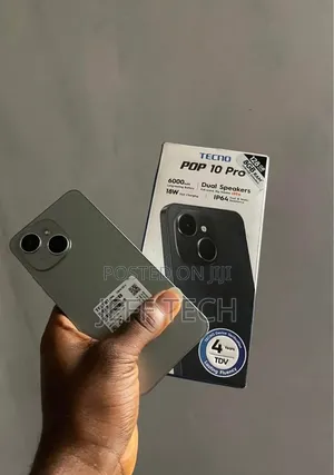 New Tecno Pop 10 Pro 128 GB Silver