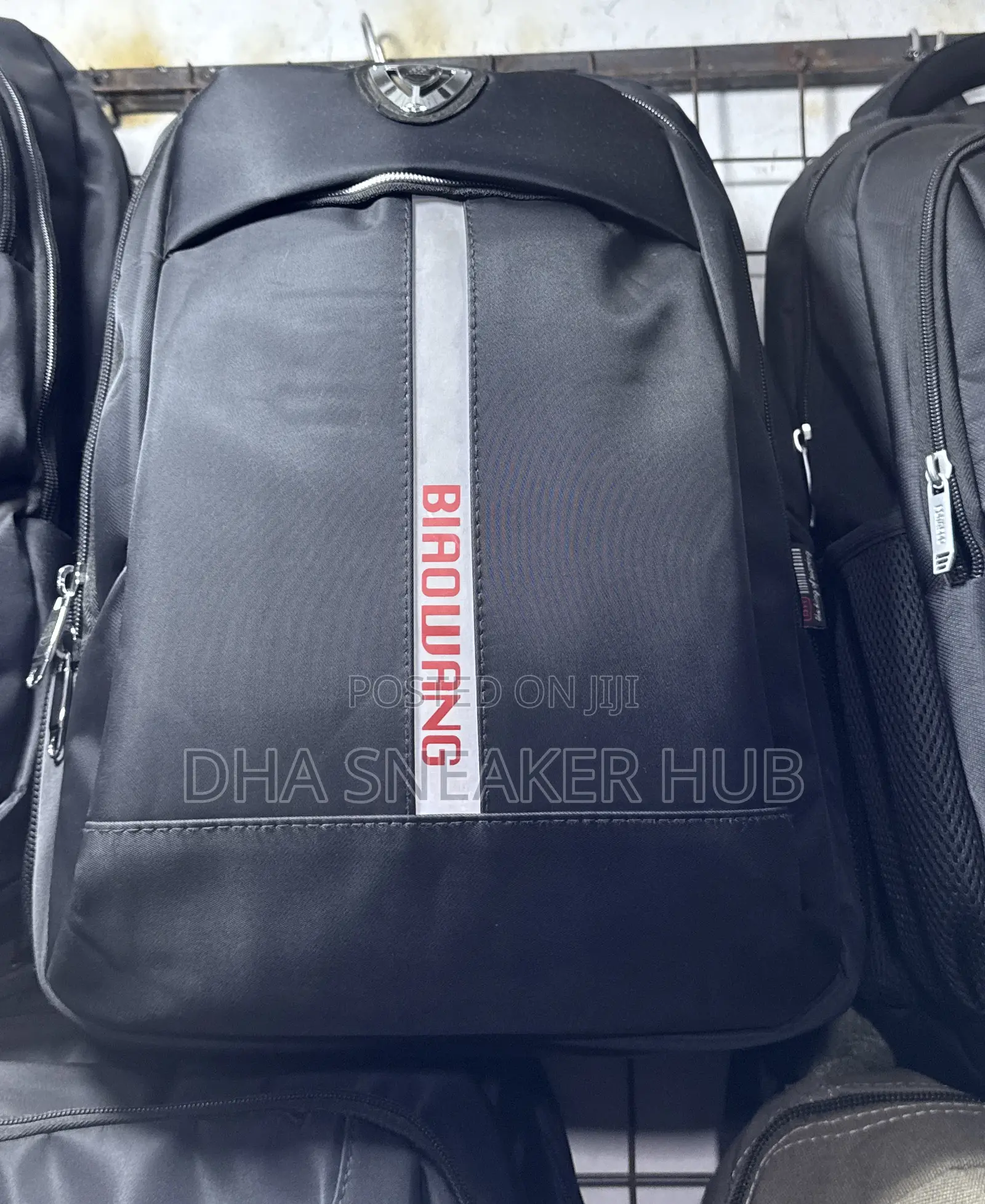 Biowang Middle Red Reflector Laptop Bag
