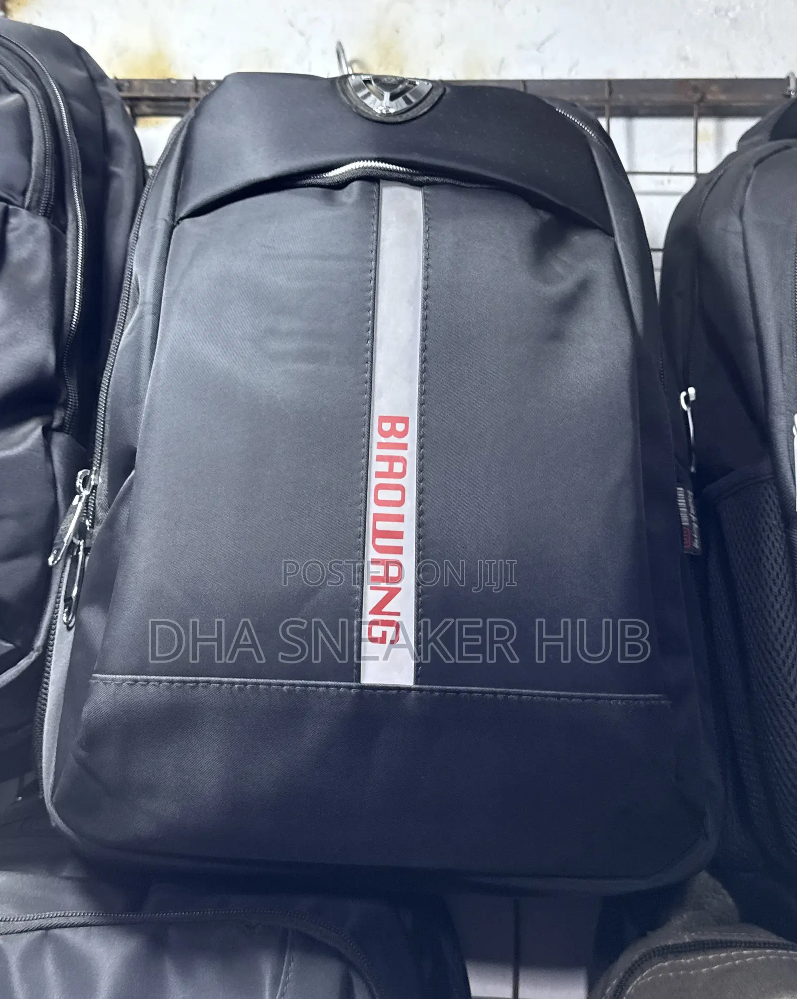Biowang Middle Red Reflector Laptop Bag