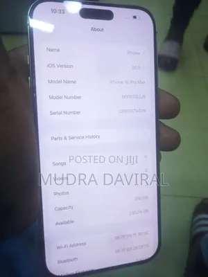 Apple iPhone 16 Pro Max 256 GB White