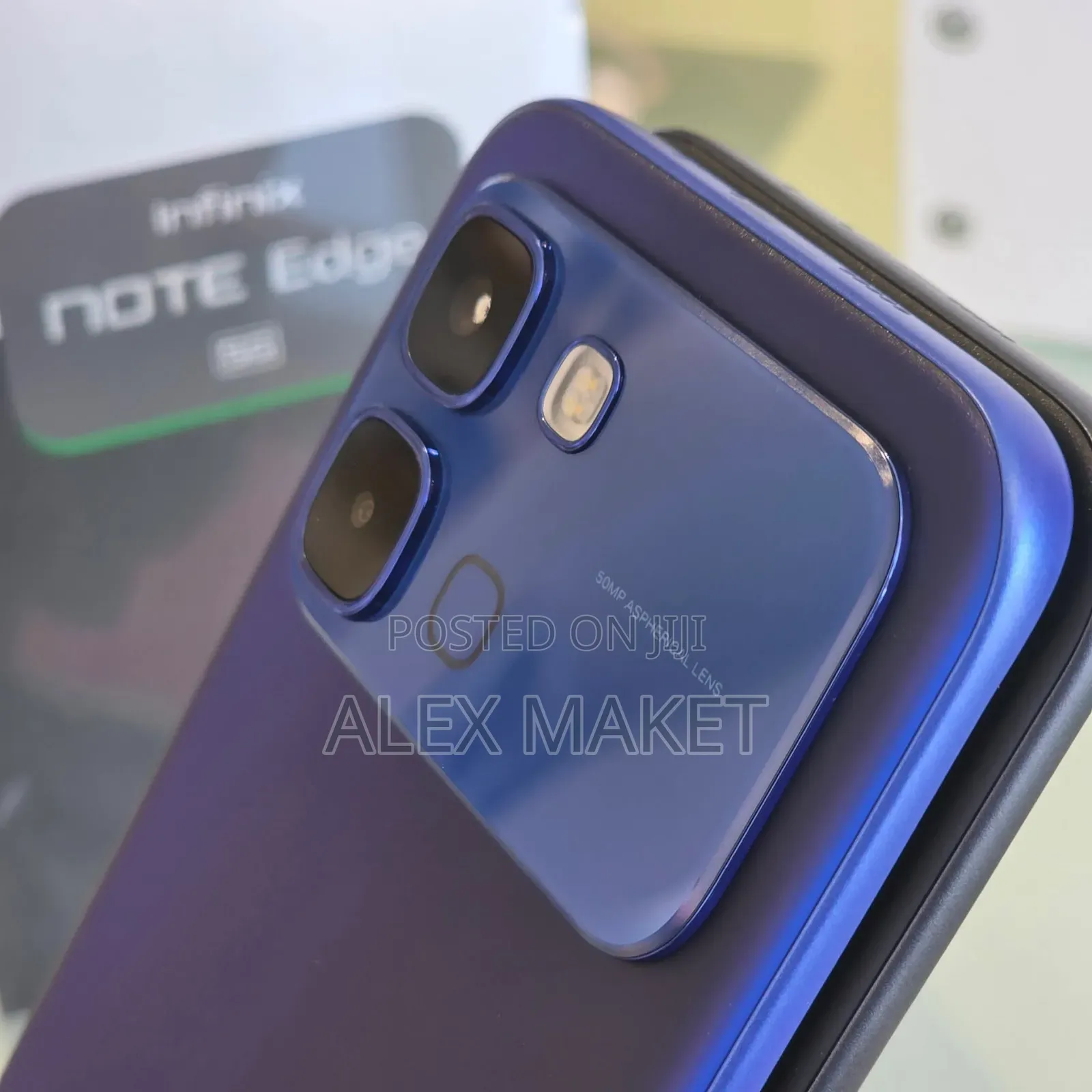 New Infinix Note Edge 256 GB Blue