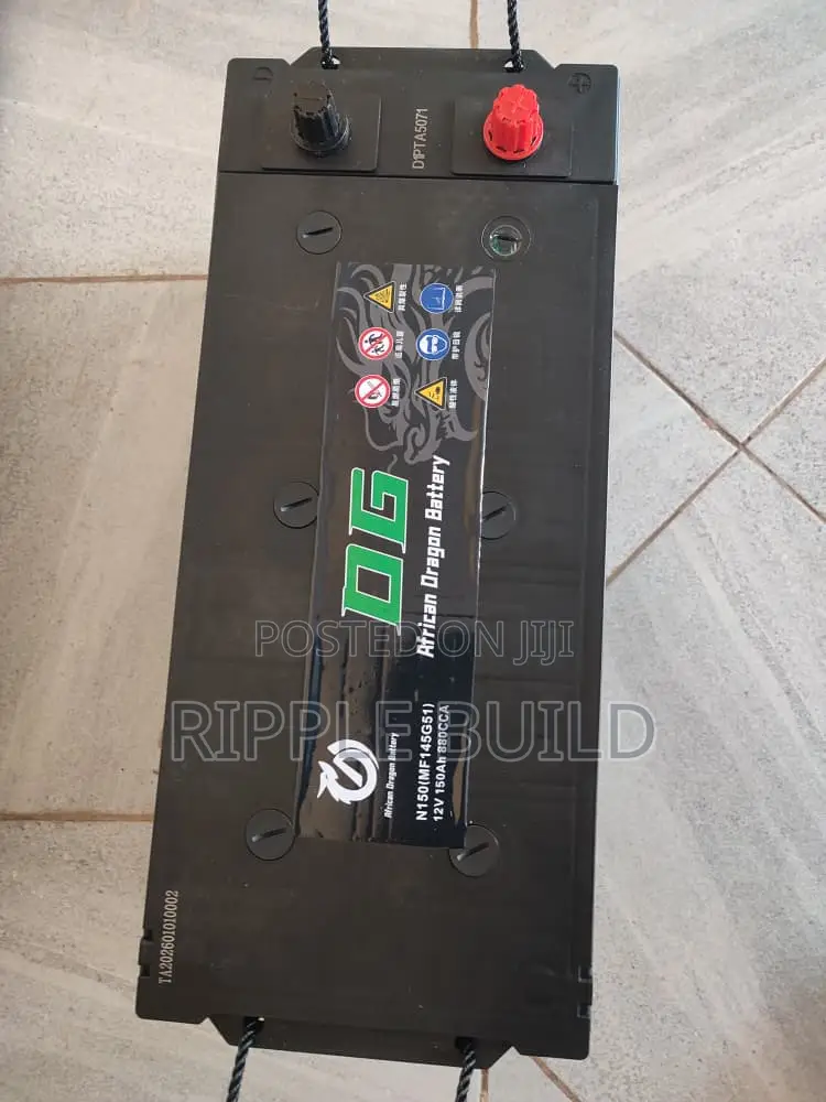 N150 150ah Maintenance Free Car Battery Dg African Dragon
