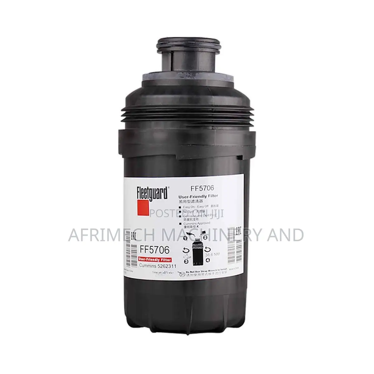 Donaldson P555706 Fuel Filter, Spin-On