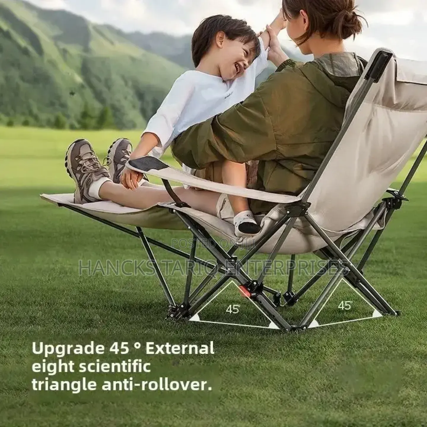 Padded Foldable Reclining Patio Chair