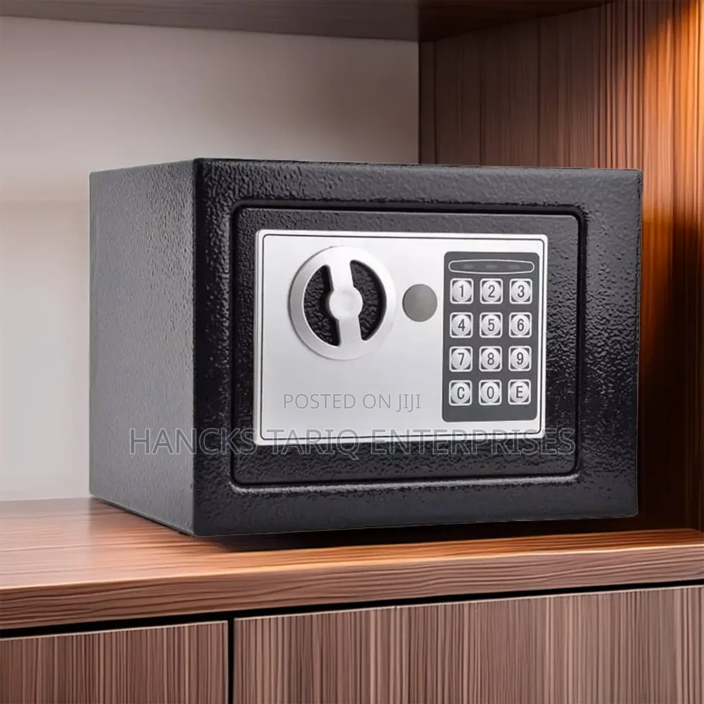 Digital Security Safe – Electronic Steel Safe Box With Keypad Lock