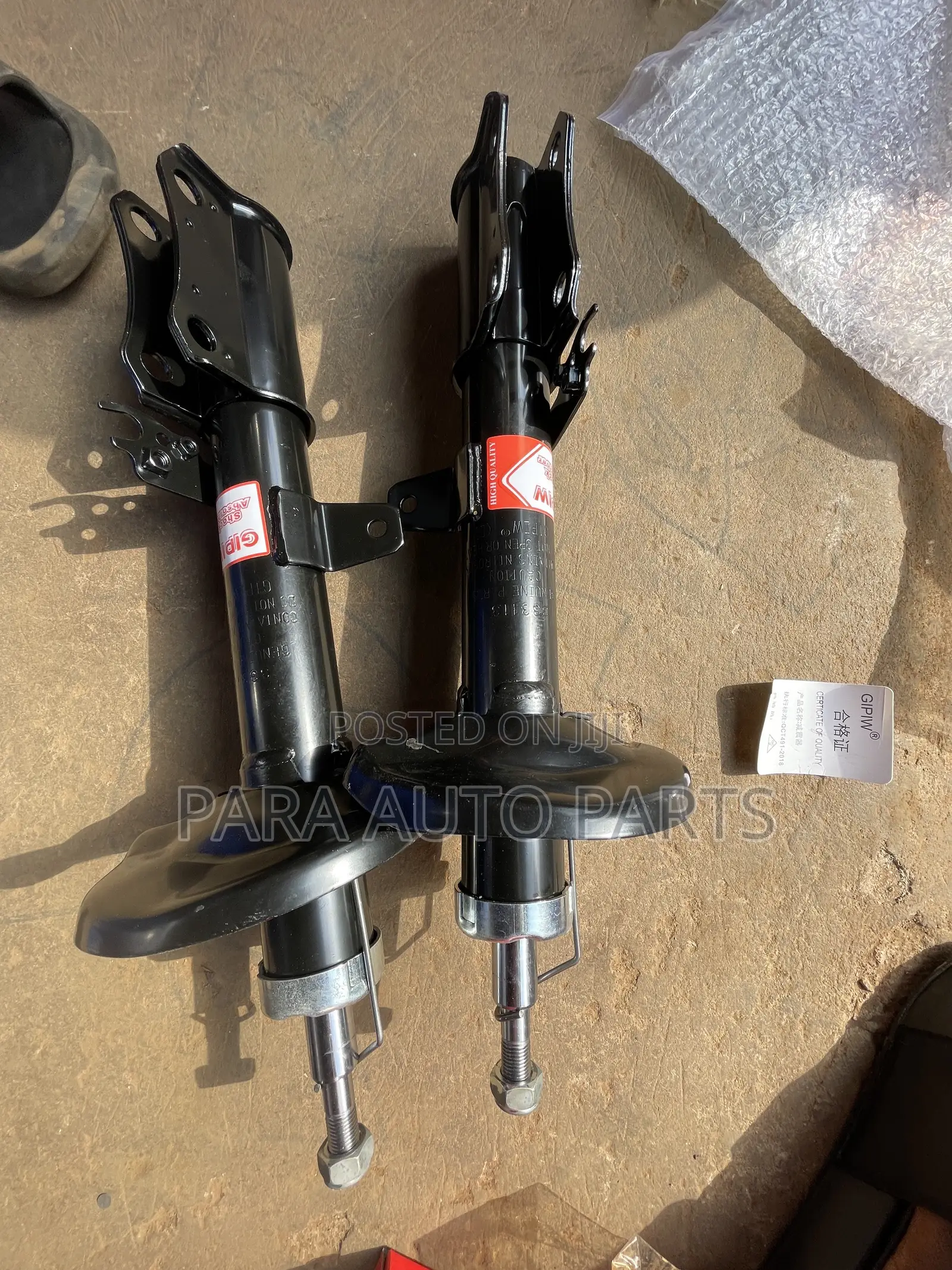 Shock Absorbers Premio Old Model