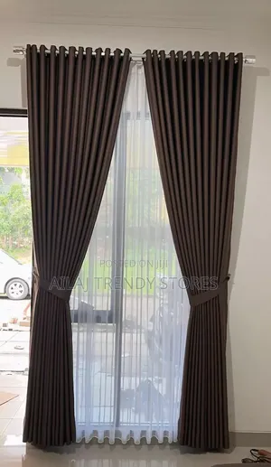 Brown Curtain Covering Per Metre