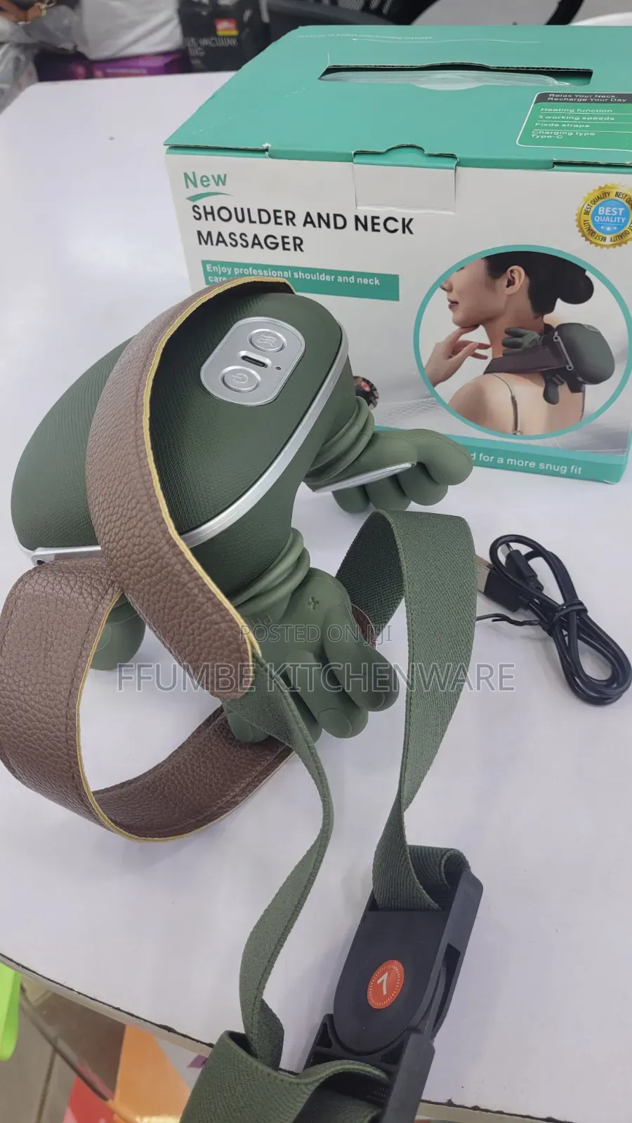 Neck Massager or Finger Neck and Shoulder Massager