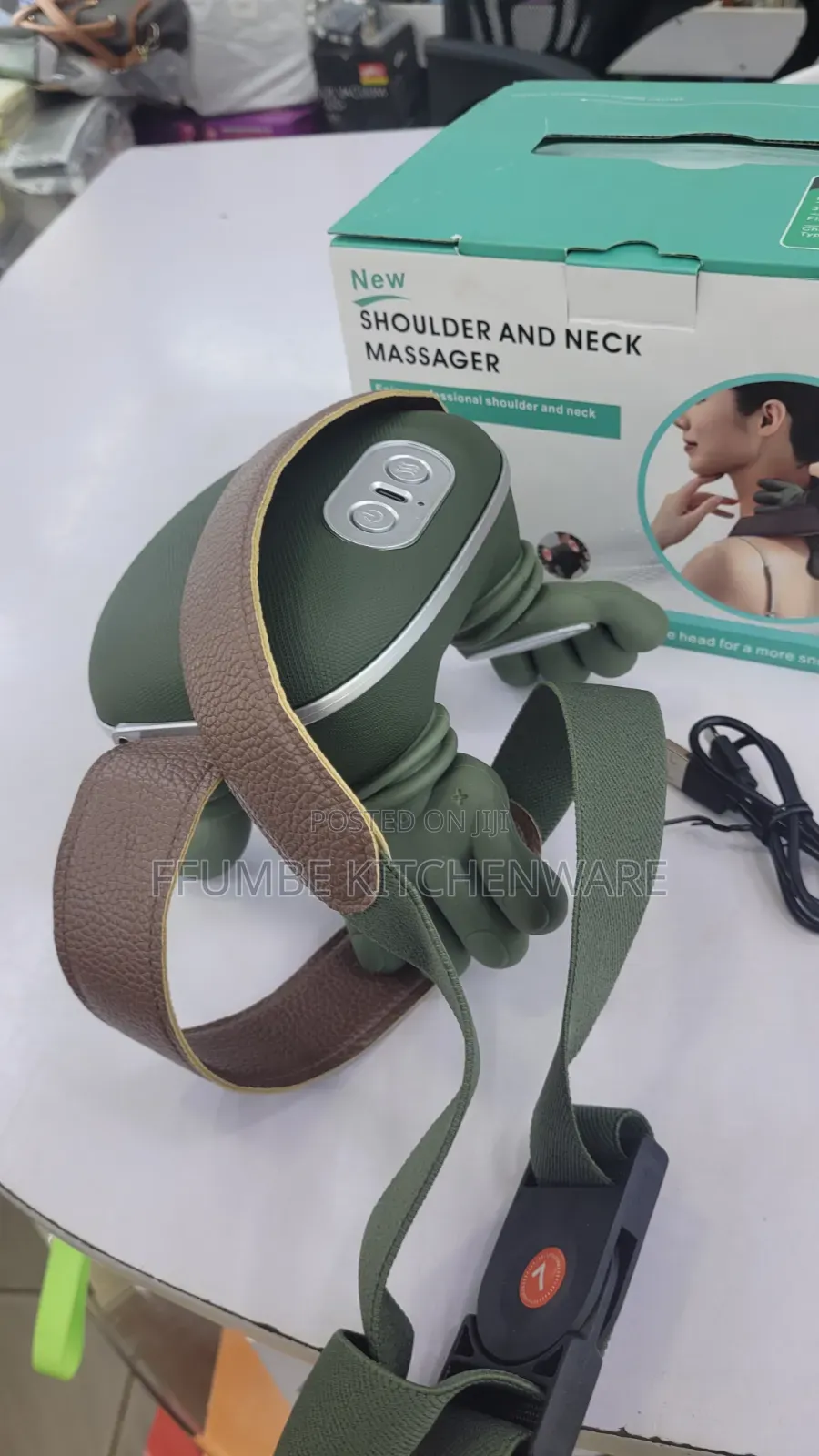 Neck Massager or Finger Neck and Shoulder Massager