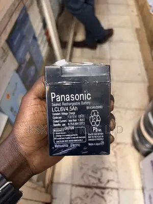Panasonic Sealed Rechargeable Battery Lcl6v4.5ah (6v45ah/20hr)