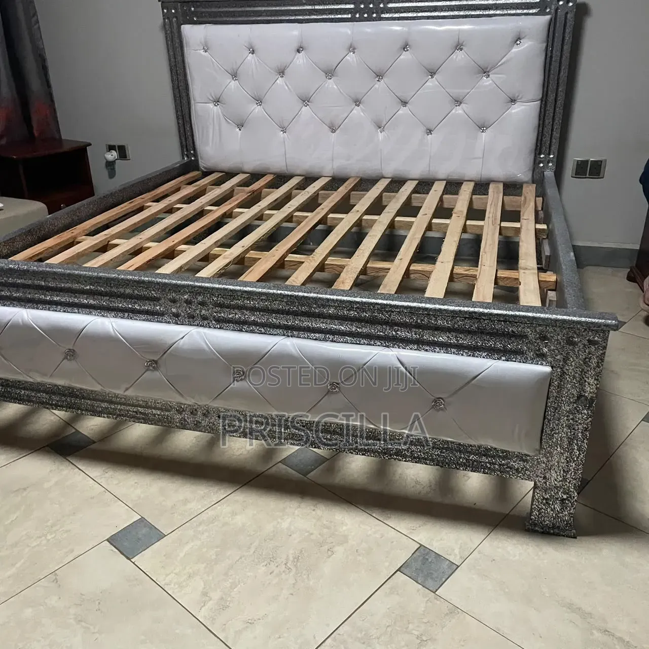 5by6 Silver Bed