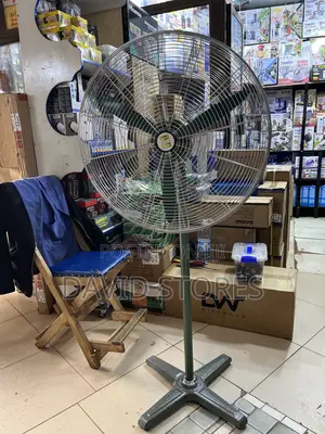 Estia 26-Inch Industrial Stand Fan – Heavy-Duty Powerful Cooling