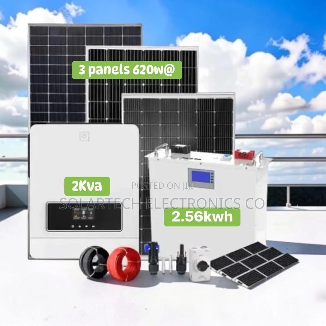 Long-Life 2.56kwh Solar System | 24v 100ah Lithium Iron Phosphate