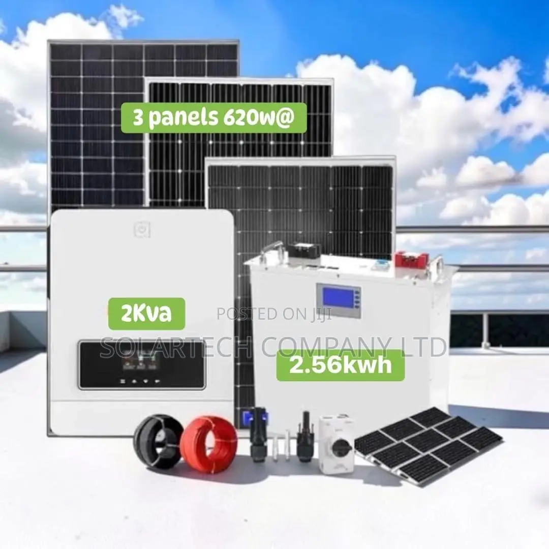 Long-Life 2.56kwh Solar System | 24v 100ah Lithium Iron Phosphate