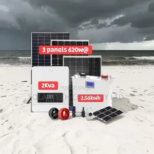 Brand New 24v 100ah Lifepo4 Solar System With Smart Battery Protection