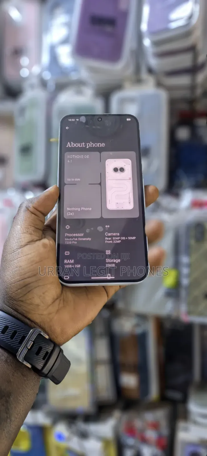Nothing Phone 2a 256 GB White
