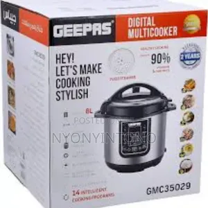 Geepas 12litres Digital Electric Pressure Cooker