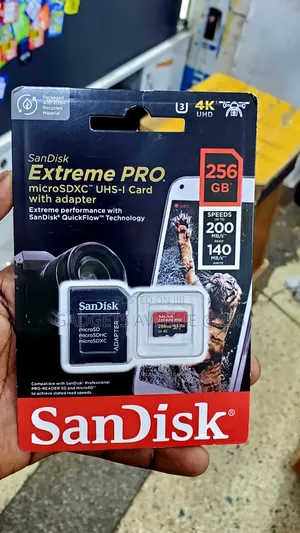 256gb Sandisk Extreme Pro Microsdxc Uhs-i Memory Card,.