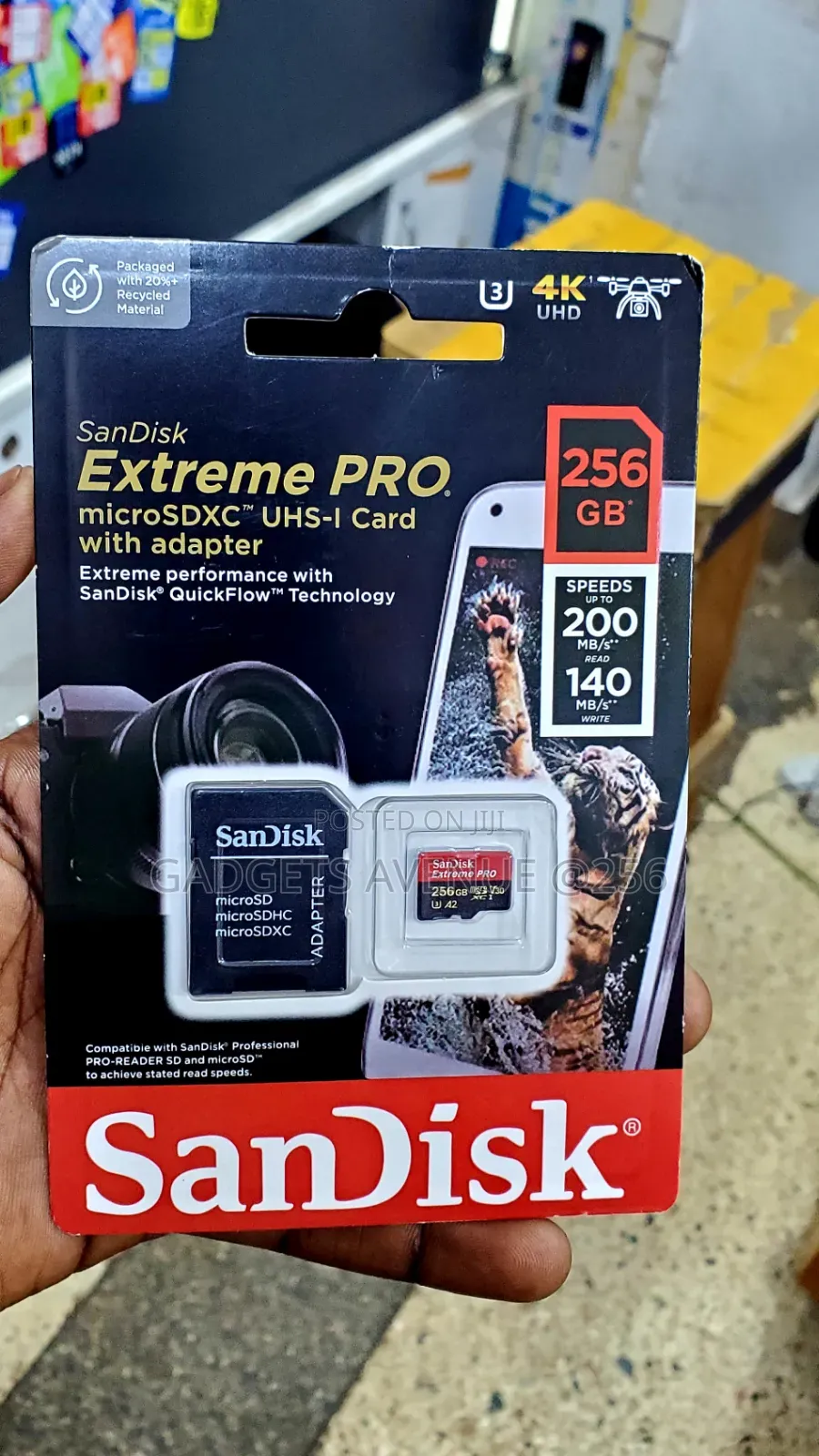256gb Sandisk Extreme Pro Microsdxc Uhs-i Memory Card,.