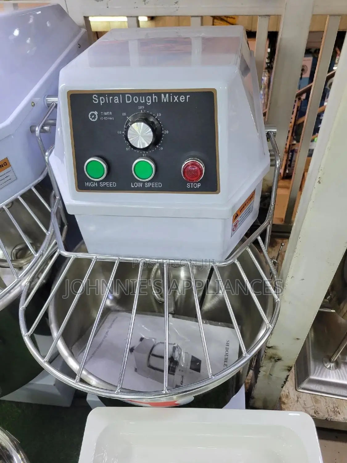 Commercial Spiral Dough Mixer 20l