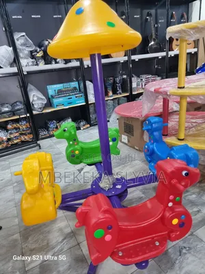 Merry Go Round Children's Carousel/4 Seater Merry-Go-Round Play Equip