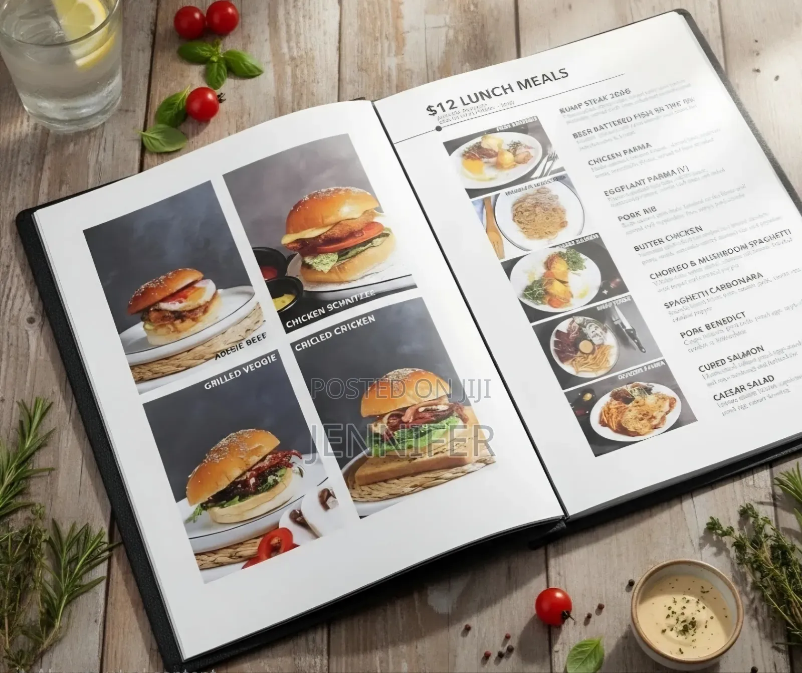 A4 Restaurant/Hotel Menu Holder