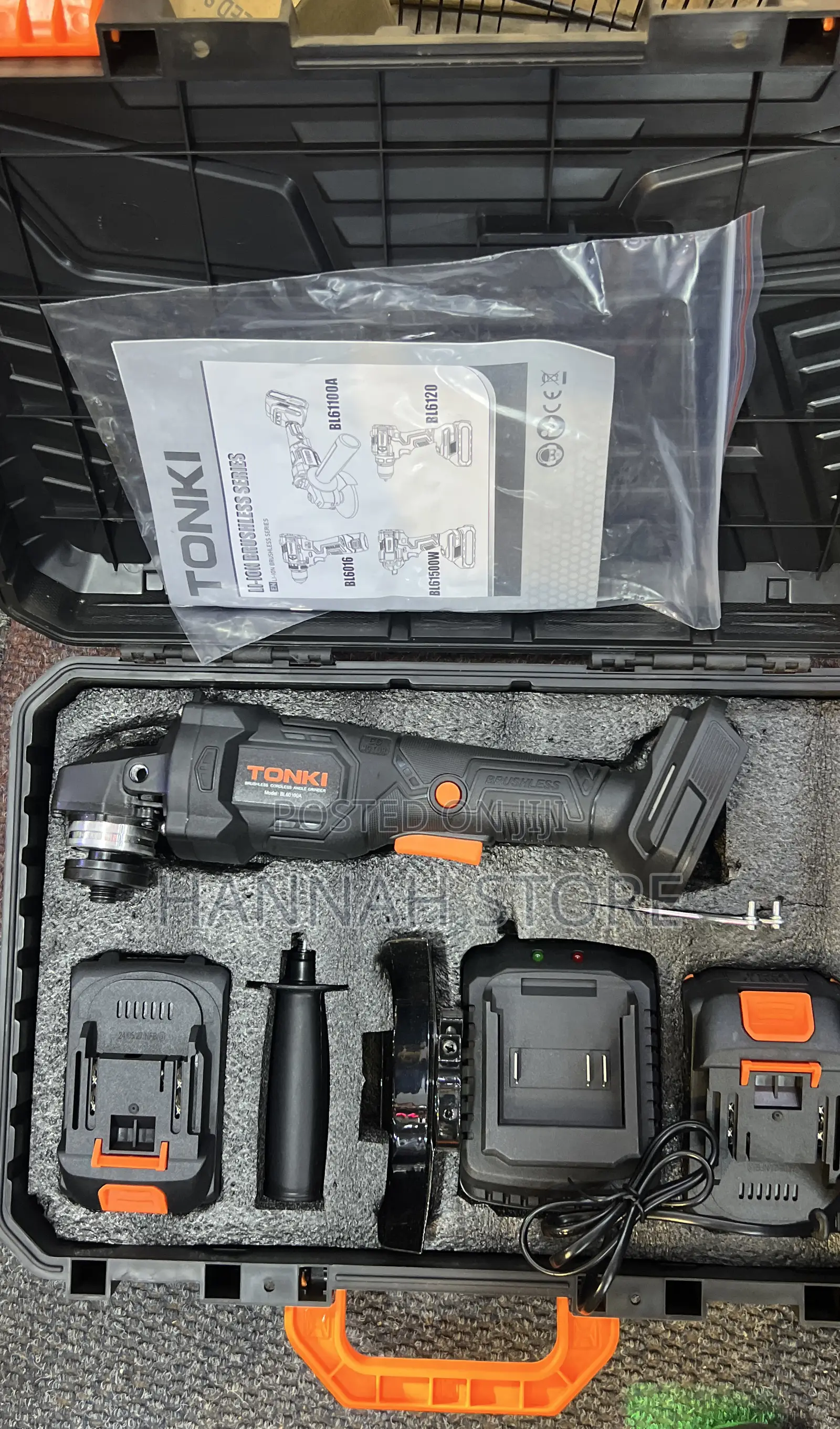 Brushless Cordless Angel Grinder