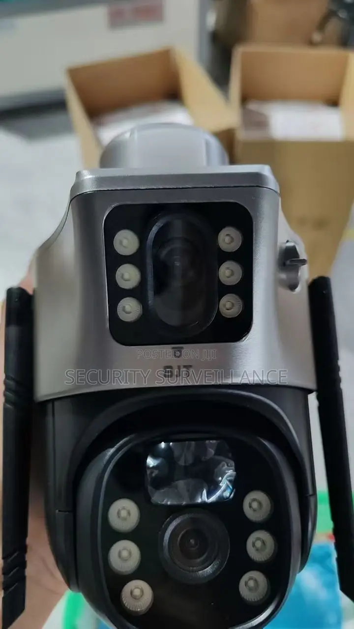 2 Lenses / Dual Lens Solar Camera Monitored on Phone
