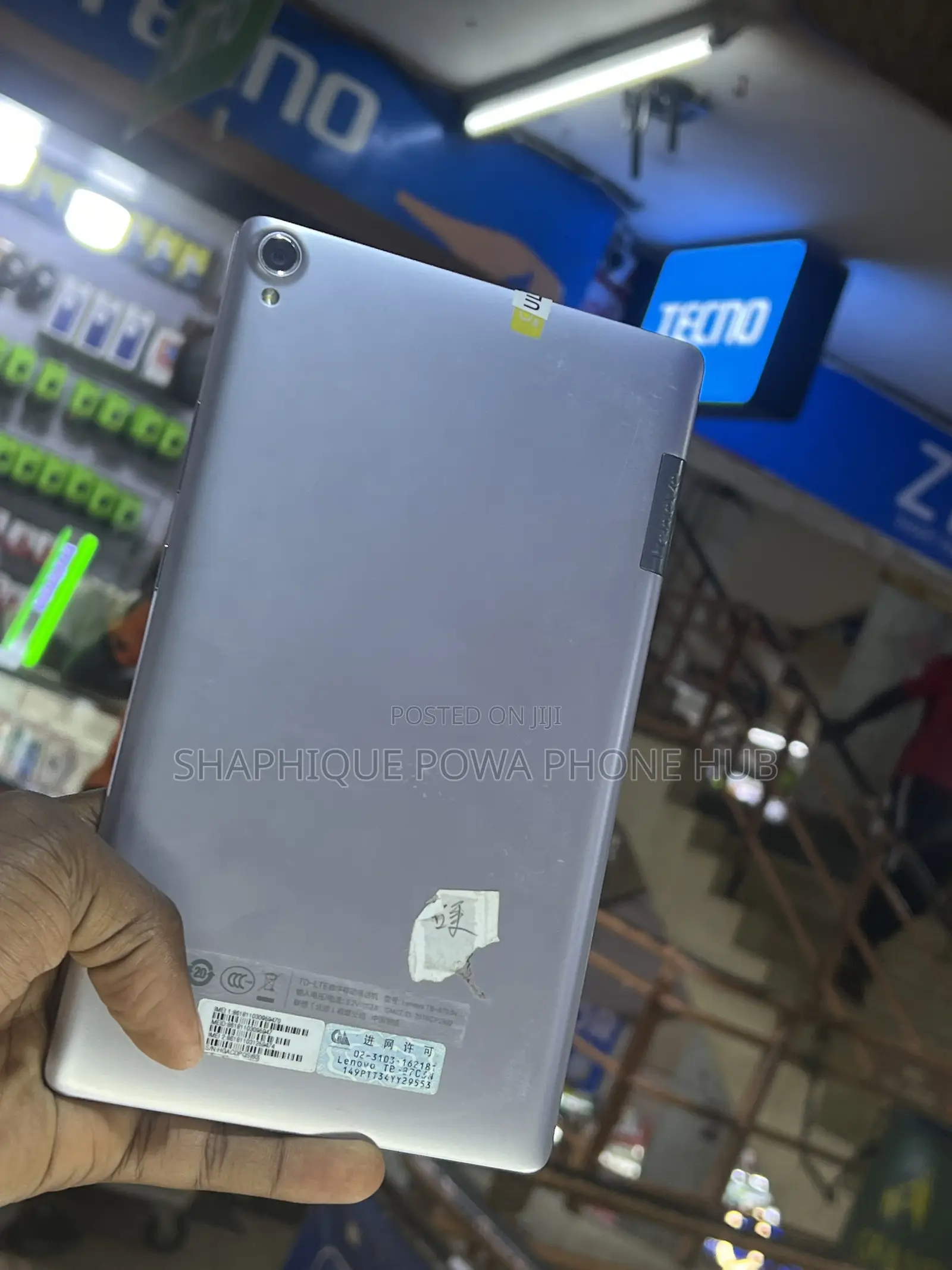 New Lenovo Tab 8 64 GB Silver