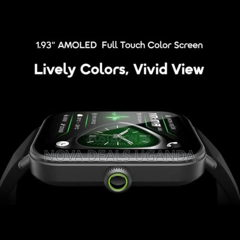 Oraimo Watch Nova 2 Lite Smart Watch, Amoled Display, Bluetooth5.3